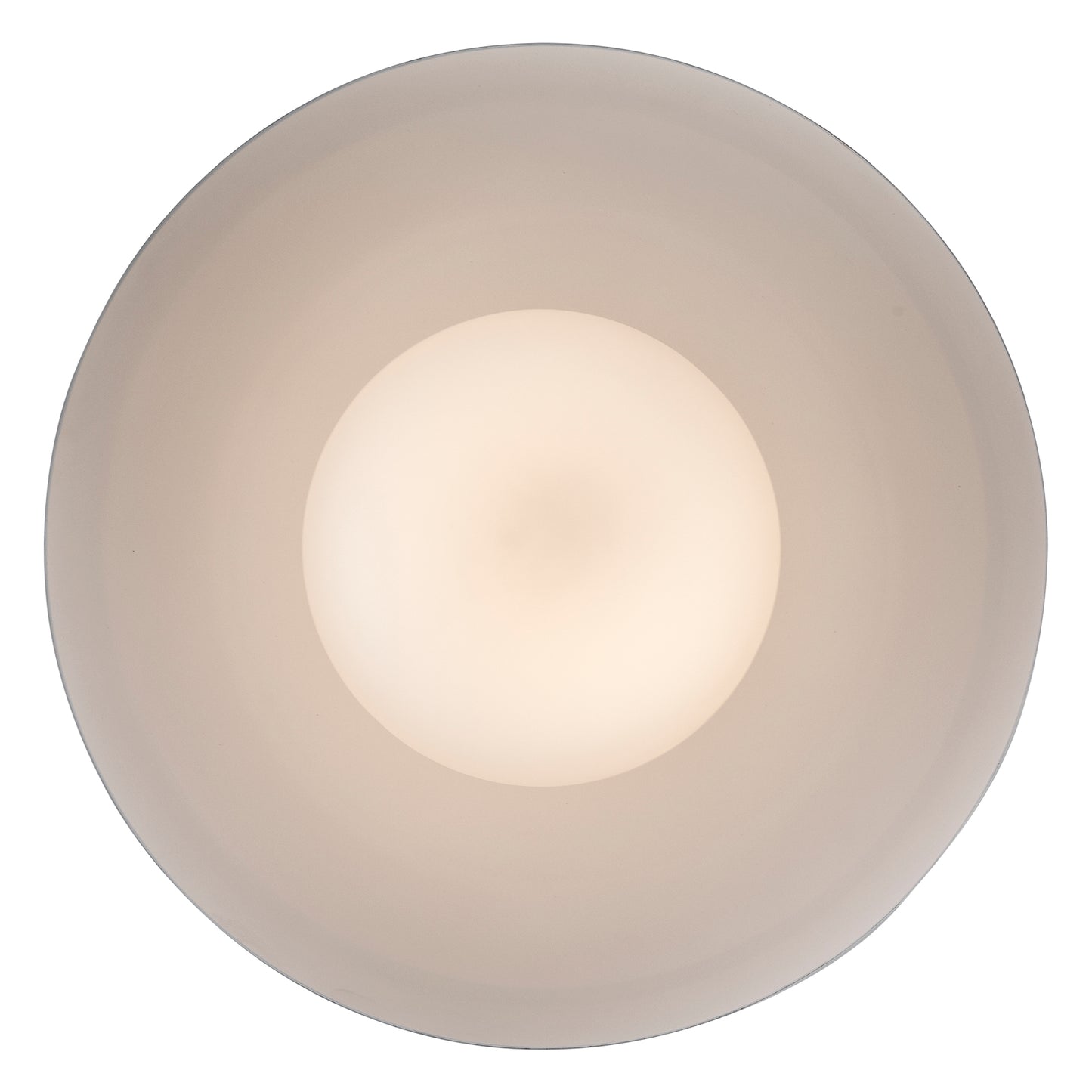 Maureen 12" Dome Globe Pendant Lamp in Black + White - Midcentury Modern Lighting by Practical Props