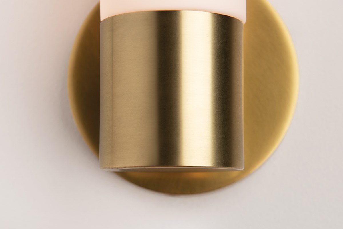 Lola 2-Light Modern LED Bath Sconce - Mitzi by Hudson Valley - H196101-AGB