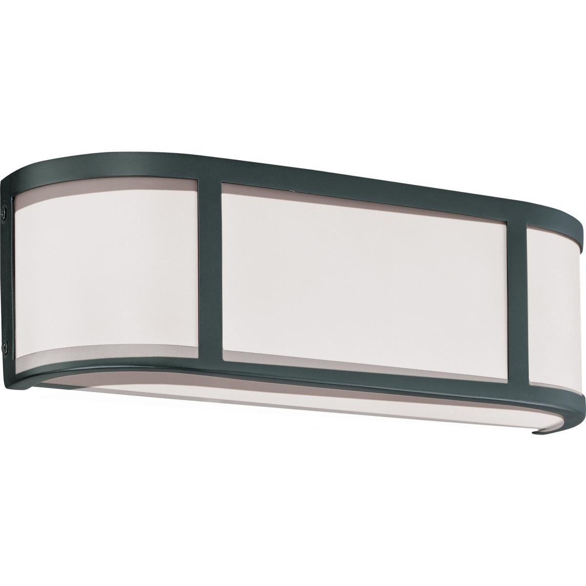Odeon 2-light Modern Vanity Bath Sconce by Nuvo Lighting - Dark Aged Brass - 60-2972