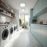 Kawan 12" Modern LED Flush Mount Ceiling Fixture