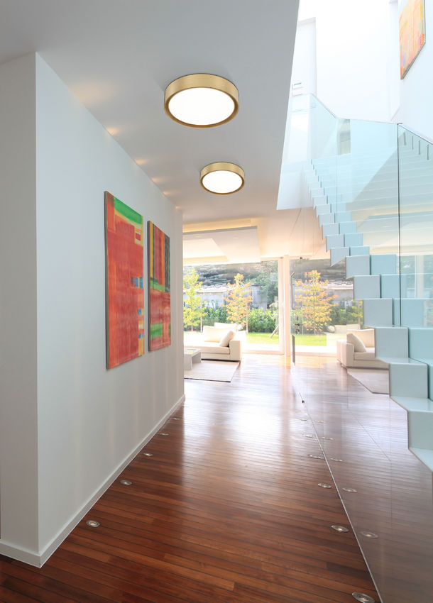 Kawan 12" Modern LED Flush Mount Ceiling Fixture