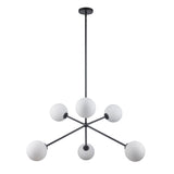 Haskell 6-Light Globe Sputnik Chandelier