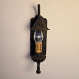 Set of 3 Vintage Iron 1920's Spanish Deco Wall Sconces