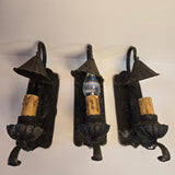Set of 1920's Spanish Wall Sconces