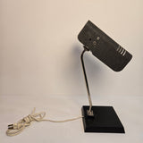 Vintage 1970s Textured Metal Targetti Sankey Desk Lamp