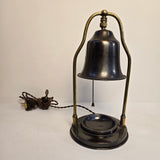 Vintage Nautical Walt Disney Brass & Bronze Metal Bell Accent Lamp