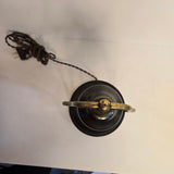 Vintage Nautical Walt Disney Brass & Bronze Metal Bell Accent Lamp