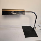 Vintage Mid Century Chrome & Black 1950s Revlon Department Store Counter Desk or Task Lamp