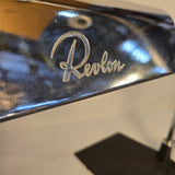 Vintage Mid Century Chrome & Black 1950s Revlon Department Store Counter Desk or Task Lamp