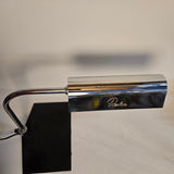 Vintage Mid Century Chrome & Black 1950s Revlon Department Store Counter Desk or Task Lamp