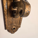 Vintage Art Deco 1920s Spanish-Style Antique Gold Wall Sconces