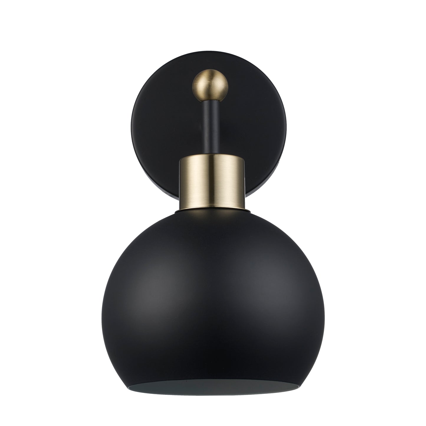 Indigo Modern Metal Globe Wall Sconce