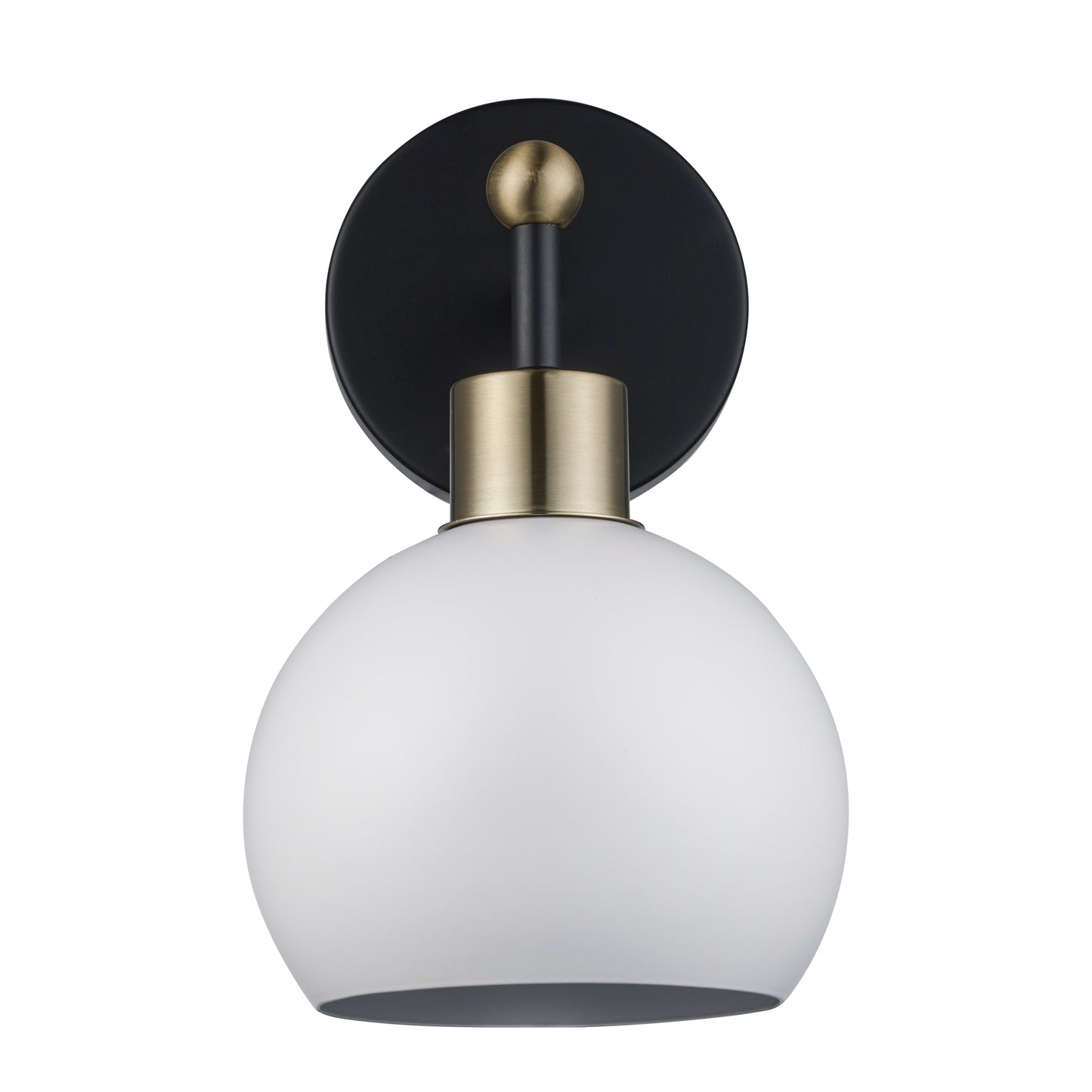 Indigo Modern Metal Globe Wall Sconce