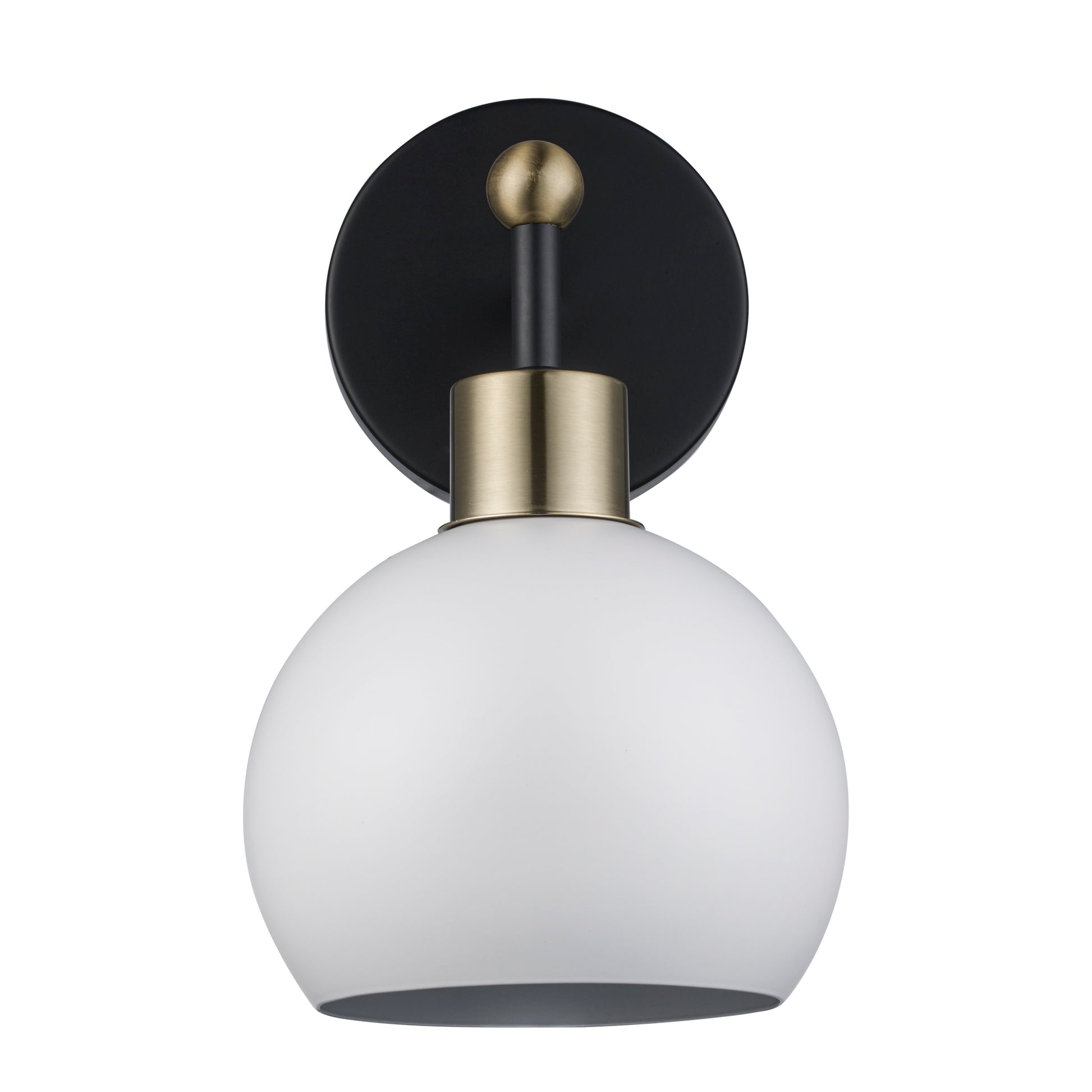 Indigo Modern Metal Globe Wall Sconce