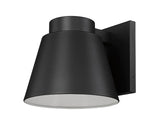 Asher Exterior LED Downlight Outdoor Cone Wall Sconce