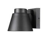 Asher Small Exterior LED Downlight Outdoor Cone Wall Sconce
