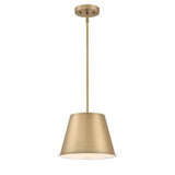 Derose Modern Metal Shade 1-Light Industrial Minimalist Pendant