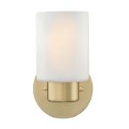 Sylvestre Modern Frosted Glass Wall Sconce by Westinghouse