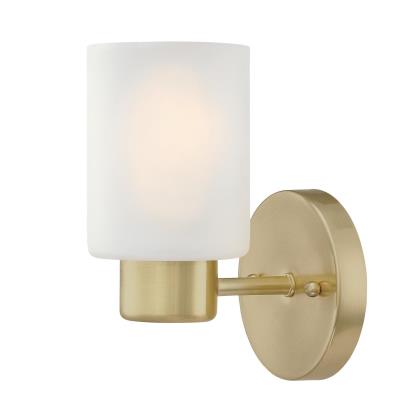 Sylvestre Modern Frosted Glass Wall Sconce by Westinghouse