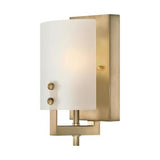 Enzo Modern Frosted Shield Wall Sconce by Westinghouse
