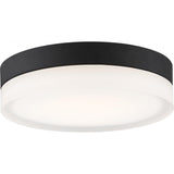 Pi 9" LED Slim Flush Mount Modern Minimalist Low-Profile Ceiling Fixture 