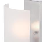 Enzo Modern Frosted Shield Wall Sconce by Westinghouse