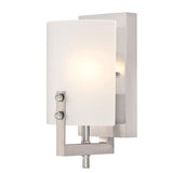 Enzo Modern Frosted Shield Wall Sconce by Westinghouse
