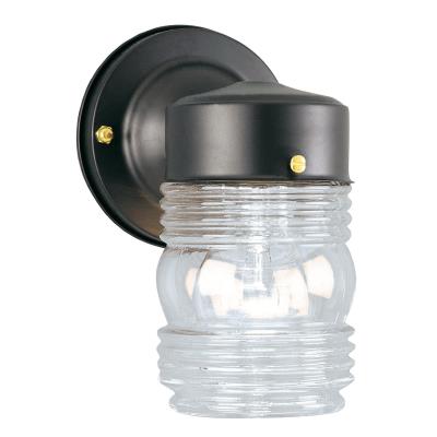 Jelly Jar Outdoor Porch Sconce