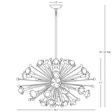 Jonathan Adler 34" Sputnik Chandelier