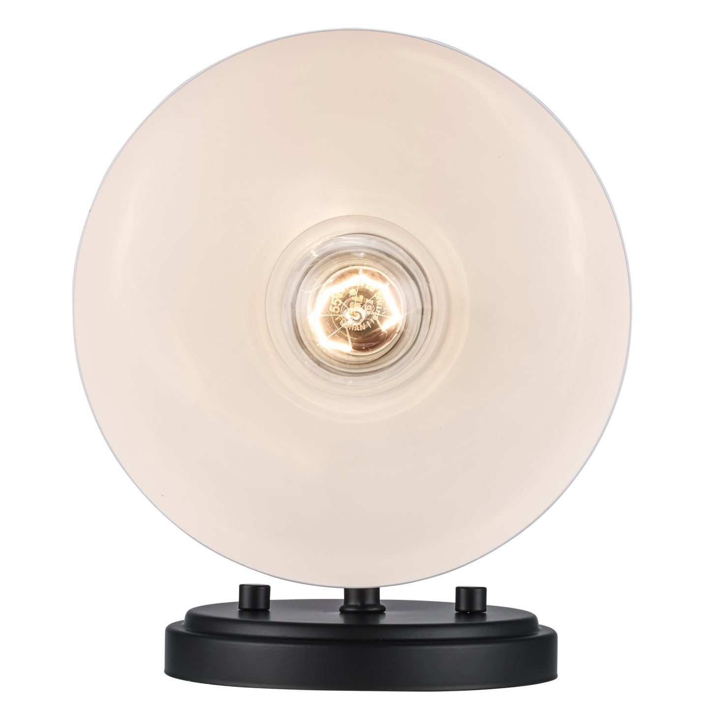 Azaria Dome Shade Retro Wall Sconce - Matte Black, Matte White and Burnished Brass - Midcentury Modern Lighting by Practical Props