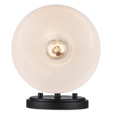 Azaria Dome Shade Retro Wall Sconce - Matte Black, Matte White and Burnished Brass - Midcentury Modern Lighting by Practical Props