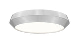 Madison 16" Modern Retro Atomic LED Flush Mount Ceiling Fixture in Brass, Nickel, or White, Matte Black