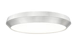 Madison 20" Modern Retro Atomic LED Flush Mount Ceiling Fixture in Brass, Nickel, or White, Matte Black
