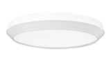 Madison 20" Modern Retro Atomic LED Flush Mount Ceiling Fixture in Brass, Nickel, or White, Matte Black