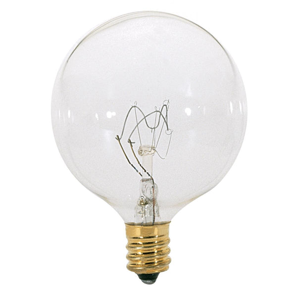 G16 Clear Globe Bulbs