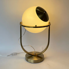 Handmade Brass Globe Table Lamp