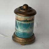 Vintage Niagara Falls Waterfall Moving Motion Heat Lamp