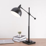 Cupola Adjustable Task Light Desk Lamp in Bronze, Brass or Satin Nickel by Lite Source