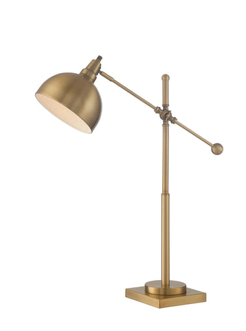 Cupola Adjustable Task Light Desk Lamp in Bronze, Brass or Satin Nickel by Lite Source