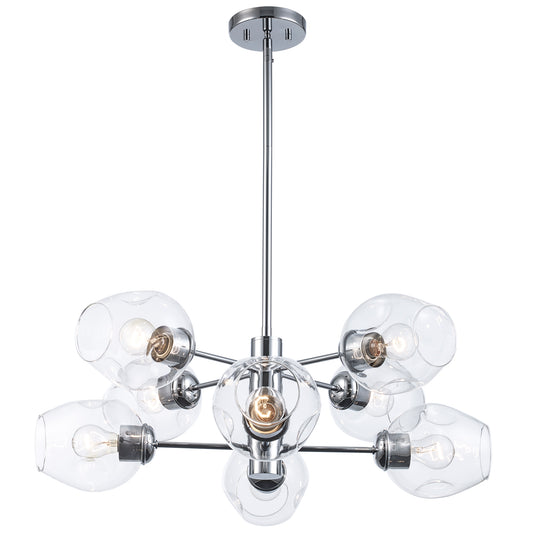 Clusters 8-Light Sputnik Chandelier