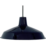 Warehouse Industrial China Hat Pendant Light in Multiple Colors 