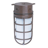 Exterior 9.5" Industrial Vapor Light Outdoor Wall Sconce Fixture