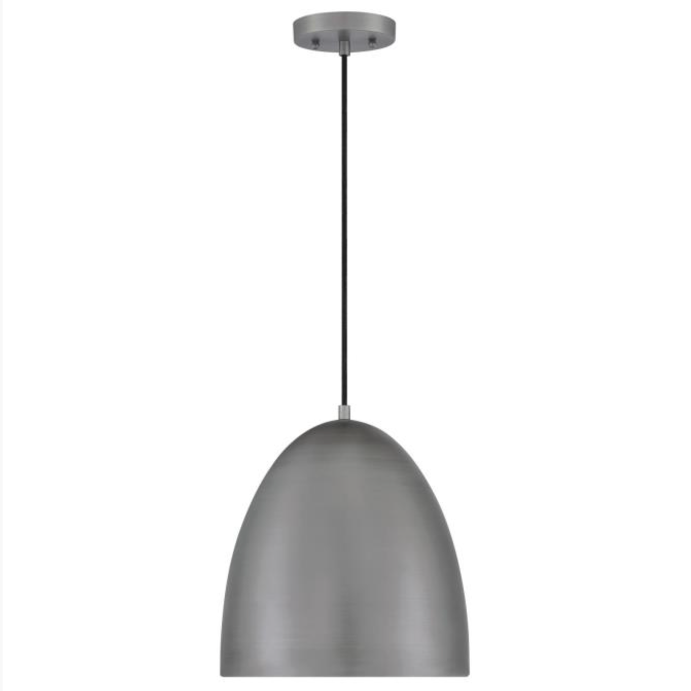 Clover Large Dome Modern Metal Shade 1-Light Industrial Minimalist Pendant