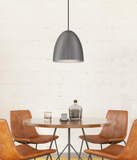 Clover Large Dome Modern Metal Shade 1-Light Industrial Minimalist Pendant