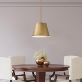 Derose Modern Metal Shade 1-Light Industrial Minimalist Pendant