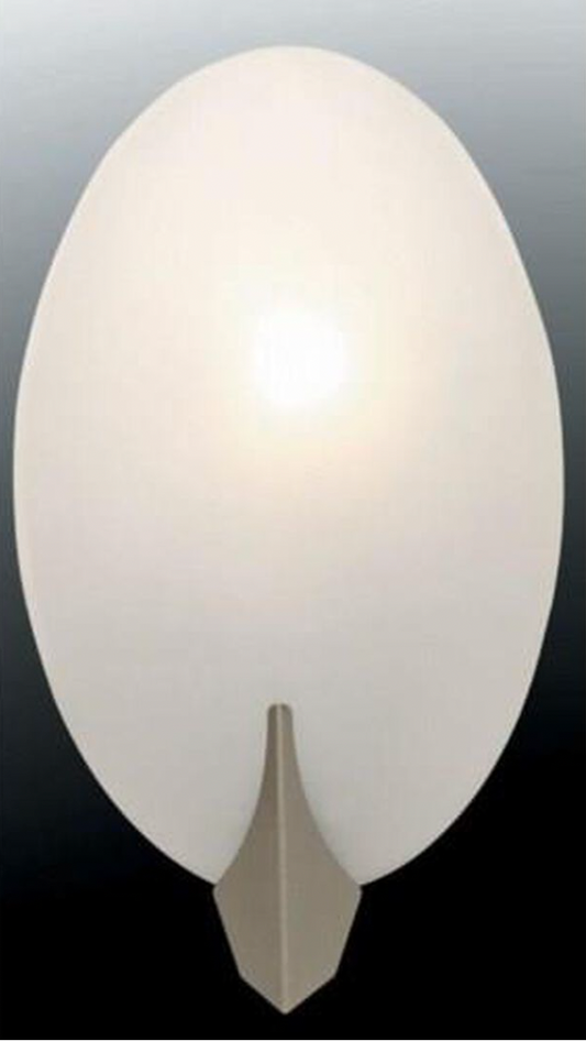 Franco-Goccia Frosted Glass Modern Wall Sconce