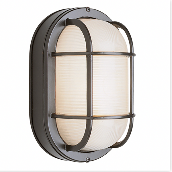 Aria 11" Outdoor Bulkhead Oval Light