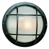 Aria Modern Round Outdoor Pocket Wall Lantern Exterior Bulkhead Fixture