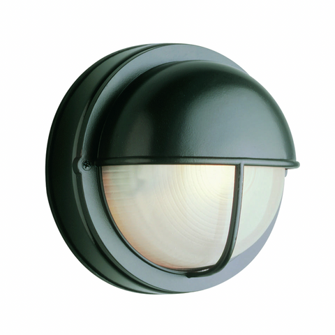 Well Modern Round 8" Outdoor Pocket Wall Lantern Exterior Bulkhead FixtureWell Modern Round 8" Downlight Outdoor Wall Lantern - Exterior Bulkhead Fixture