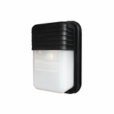 Mesa II Modern Rectangular 10" Downlight Outdoor Wall Lantern - Exterior Bulkhead Fixture